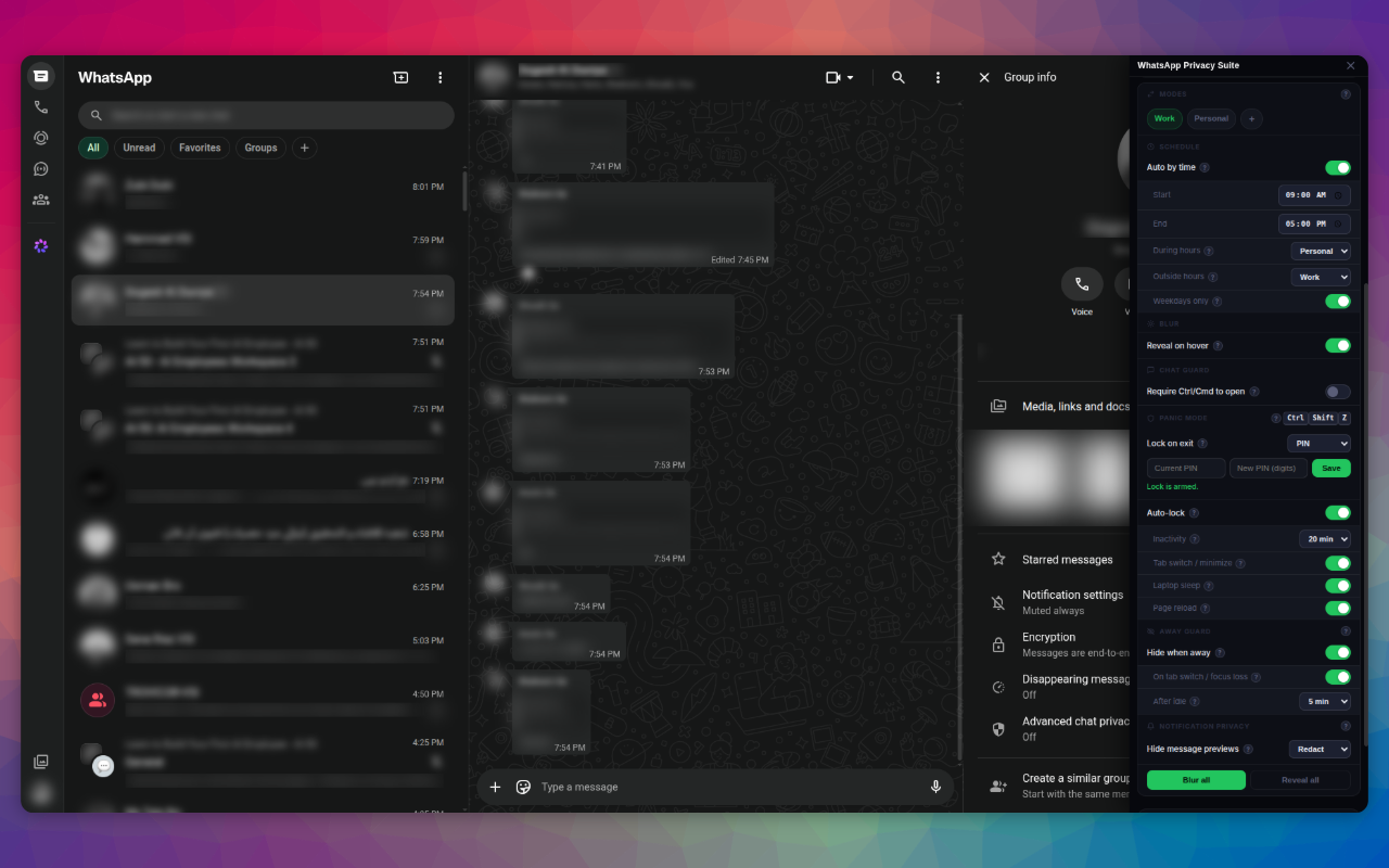 Modes and Scheduling